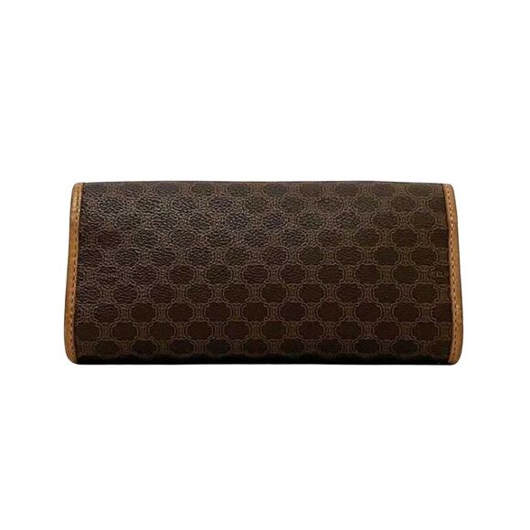 Pre Loved Celine Classic Box Clutch Brown Monogram Women Clutch Bags - Picture 3 of 8